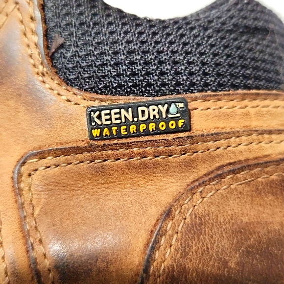 Keen Dry Leather Waterproof Outdoor Midi Hiking Shoes Brown Men's 7.5 EU 40 - Picture 10 of 14